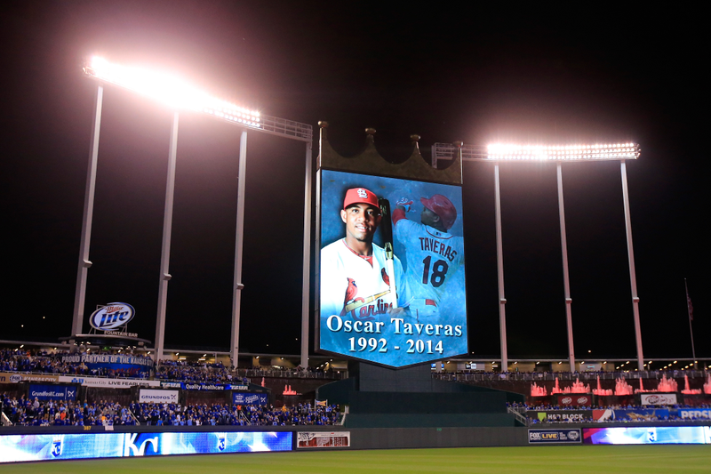 Illustration for article titled Striking Images From Oscar Taveras's Funeral In The Dominican Republic